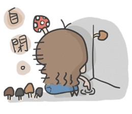 A cute girl, Angela. sticker #5858021