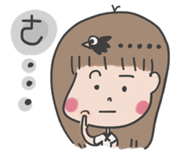 A cute girl, Angela. sticker #5858045