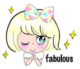 Positive, easy and useful English words sticker #5858307