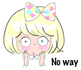 Positive, easy and useful English words sticker #5858328