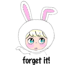 Positive, easy and useful English words sticker #5858329