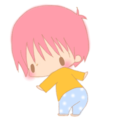 My cute 1-year-old children of baby