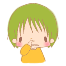 My cute 1-year-old children of baby sticker #5858734