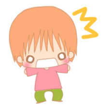 My cute 1-year-old children of baby sticker #5858743