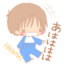 My cute 1-year-old children of baby sticker #5858755