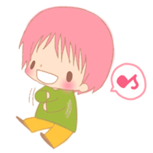 My cute 1-year-old children of baby sticker #5858760