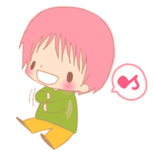 My cute 1-year-old children of baby sticker #5858760