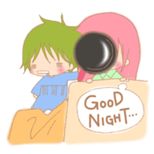 My cute 1-year-old children of baby sticker #5858768