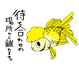 There a goldfish sticker #5858917