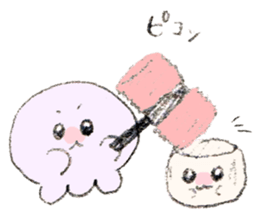 Scallop Sticker1 sticker #5858993