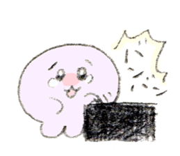 Scallop Sticker1 sticker #5858995