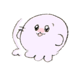 Scallop Sticker1 sticker #5859006