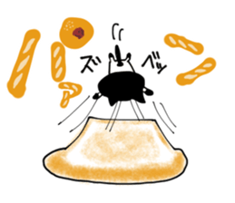 uzakawa drooping eyes cat purim sticker #5859087