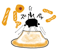 uzakawa drooping eyes cat purim sticker #5859087