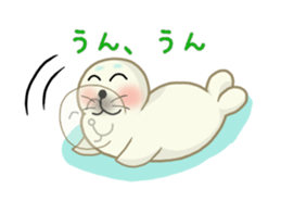 Sanriku-south coast seals sticker #5859158