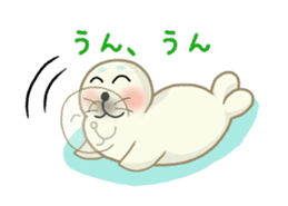 Sanriku-south coast seals sticker #5859158