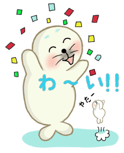 Sanriku-south coast seals sticker #5859159