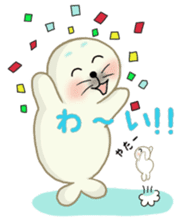 Sanriku-south coast seals sticker #5859159