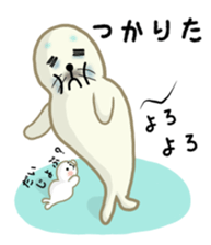 Sanriku-south coast seals sticker #5859161