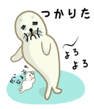 Sanriku-south coast seals sticker #5859161