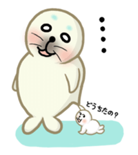 Sanriku-south coast seals sticker #5859163