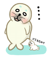 Sanriku-south coast seals sticker #5859163