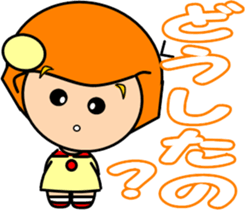 Tomboy and rabbit sticker #5859616