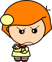 Tomboy and rabbit sticker #5859617