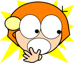 Tomboy and rabbit sticker #5859619