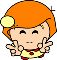 Tomboy and rabbit sticker #5859641