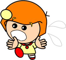 Tomboy and rabbit sticker #5859647