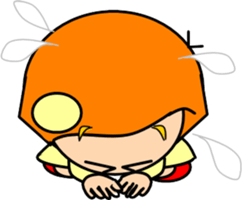 Tomboy and rabbit sticker #5859649