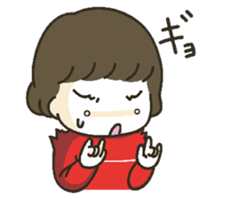 Little disgusting girl sticker #5859812