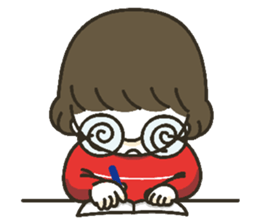 Little disgusting girl sticker #5859818