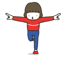 Little disgusting girl sticker #5859832