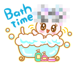 sweet rabbit cat sticker #5860040