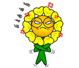 sunflower boy sticker #5860171