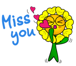 sunflower boy sticker #5860172