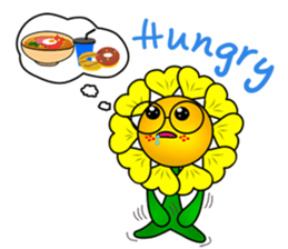 sunflower boy sticker #5860173