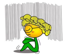 sunflower boy sticker #5860174