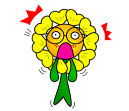 sunflower boy sticker #5860176