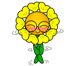 sunflower boy sticker #5860178