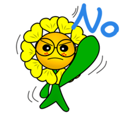 sunflower boy sticker #5860181