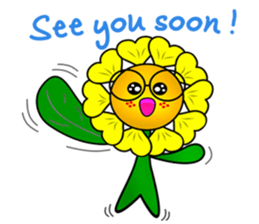 sunflower boy sticker #5860185