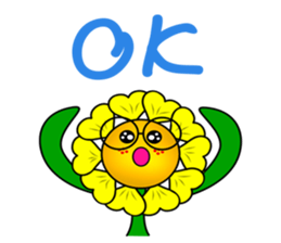 sunflower boy sticker #5860186