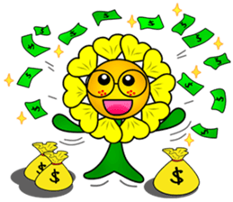 sunflower boy sticker #5860190