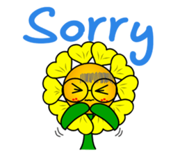 sunflower boy sticker #5860193