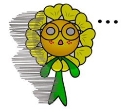 sunflower boy sticker #5860197