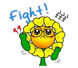 sunflower boy sticker #5860200