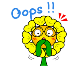 sunflower boy sticker #5860203